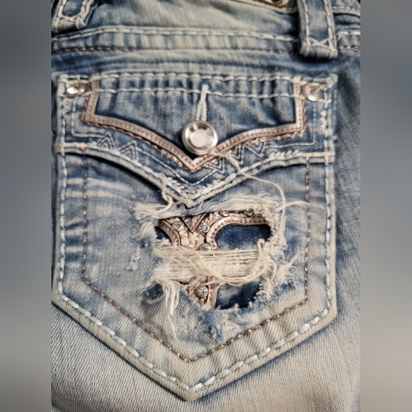 ROCK REVIVAL FAY SKINNY STRETCH JEAN 24 - Picture 11 of 16